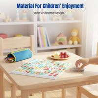 Mini Board Game Set, Chess Collection, Educational Desktop Game for Kids, Parent-Child Interaction, School, Travel