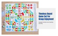 Mini Board Game Set, Chess Collection, Educational Desktop Game for Kids, Parent-Child Interaction, School, Travel