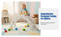 Tactile Training Equipment, Kids Climbing Frame, Quarter Circle, Home Balance, Vestibular Training Toy
