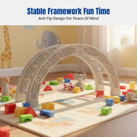 Tactile Training Equipment, Kids Climbing Frame, Quarter Circle, Home Balance, Vestibular Training Toy