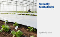 PE Greenhouse Film, Black & Light, Thickened, Sun-Blocking, Insulated, Waterproof, Farming
