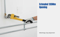 Multi-Functional Wrench, Heavy-Duty, Western Style, Adjustable Jaw, Non-Slip, Rust Resistant, Plumbing Tool