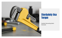 Multi-Functional Wrench, Heavy-Duty, Western Style, Adjustable Jaw, Non-Slip, Rust Resistant, Plumbing Tool