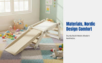 Toddler Indoor Slide & Climbing Frame, Interactive Training Toy, Foldable Playset, Multi-Shape, Random Delivery