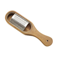 Cheese Grater with Container Kitchen Utensil Comfortable Handle Durable Build for Professionals, Adults, Baking, Dining Table