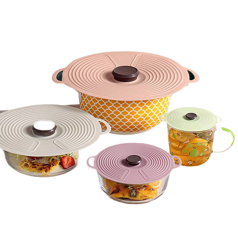 Universal Silicone Fresh-Keeping Lid for Bowls and Dishes